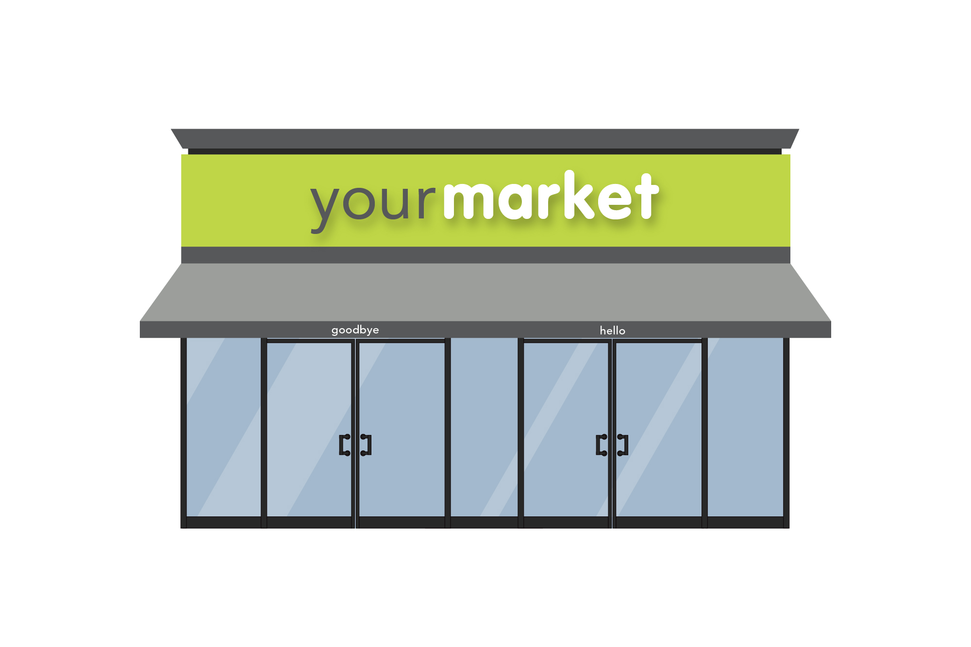 sarah holley design - your market - exterior